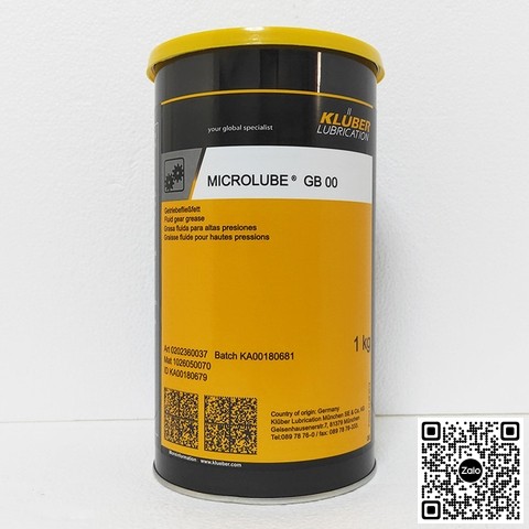 Mỡ bôi trơn Kluber Microlube GB 00 1kg