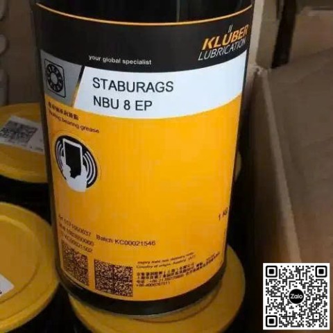 Mỡ bôi trơn Kluber Staburags NBU 8 EP 1kg