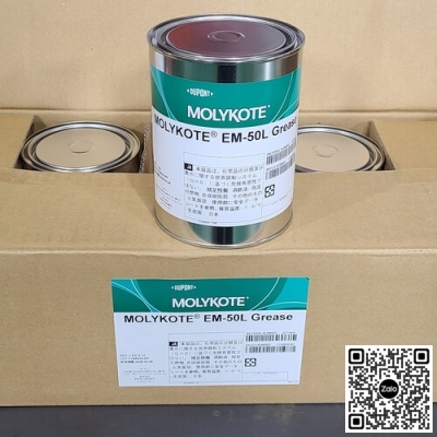 Mỡ bôi trơn Molykote EM-50L Grease 1kg