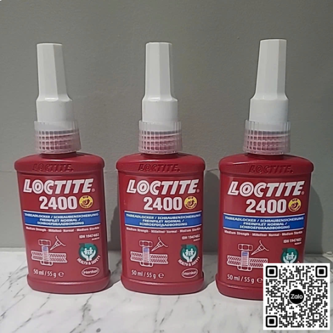 Keo khóa ren Loctite 2400 Medium Threadlocker 50ml