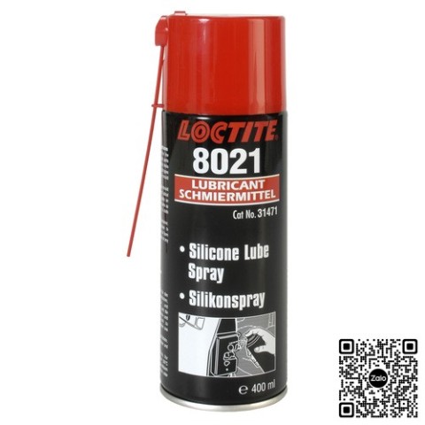 Chất bôi trơn Loctite LB 8021 Silicone Lube Spray 400ml