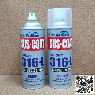 Sơn chống gỉ ILSIN IS-4410 SUS-Coat Bright 316-L 420ml