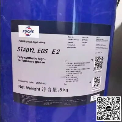 Mỡ bôi trơn Fuchs STABYL EOS E 2 5kg