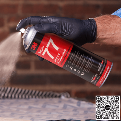 Keo dán 3M Super 77™ Multi-Purpose Spray Adhesive 375g