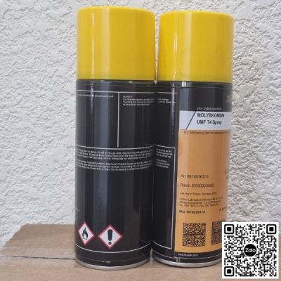 Chất bôi trơn Klüber Molybkombin UMF T4 Spray 400ml
